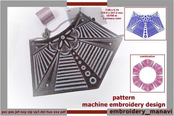Pattern Machine Embroidery Design