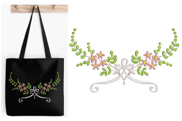Ramo Floral Embroidery Designs