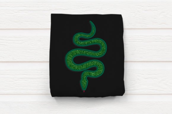 Serpent Applique Embroidery