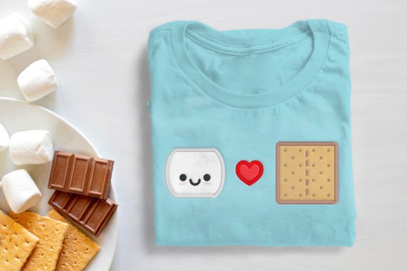 Smore Love Applique Embroidery
